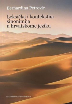 Leksička i kontekstna sinonimija u hrvatskome jeziku