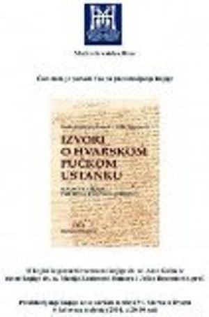 Izvori o hvarskom pučkom ustanku