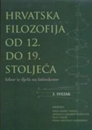 Hrvatska filozofija od 12. do 19. stoljeća