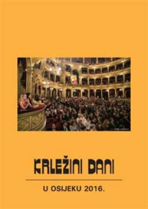 Krležini dani u Osijeku 2016.