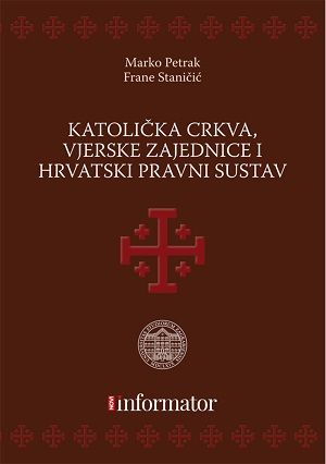 Katolička crkva, vjerske zajednice i hrvatski pravni sustav